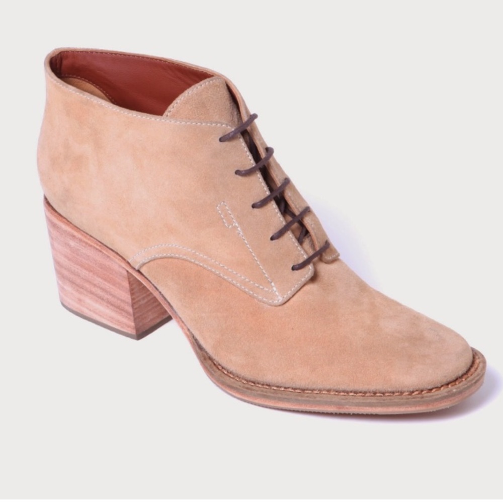 Rachel Comey Ibex ankle boot in Tan Suede, size 7